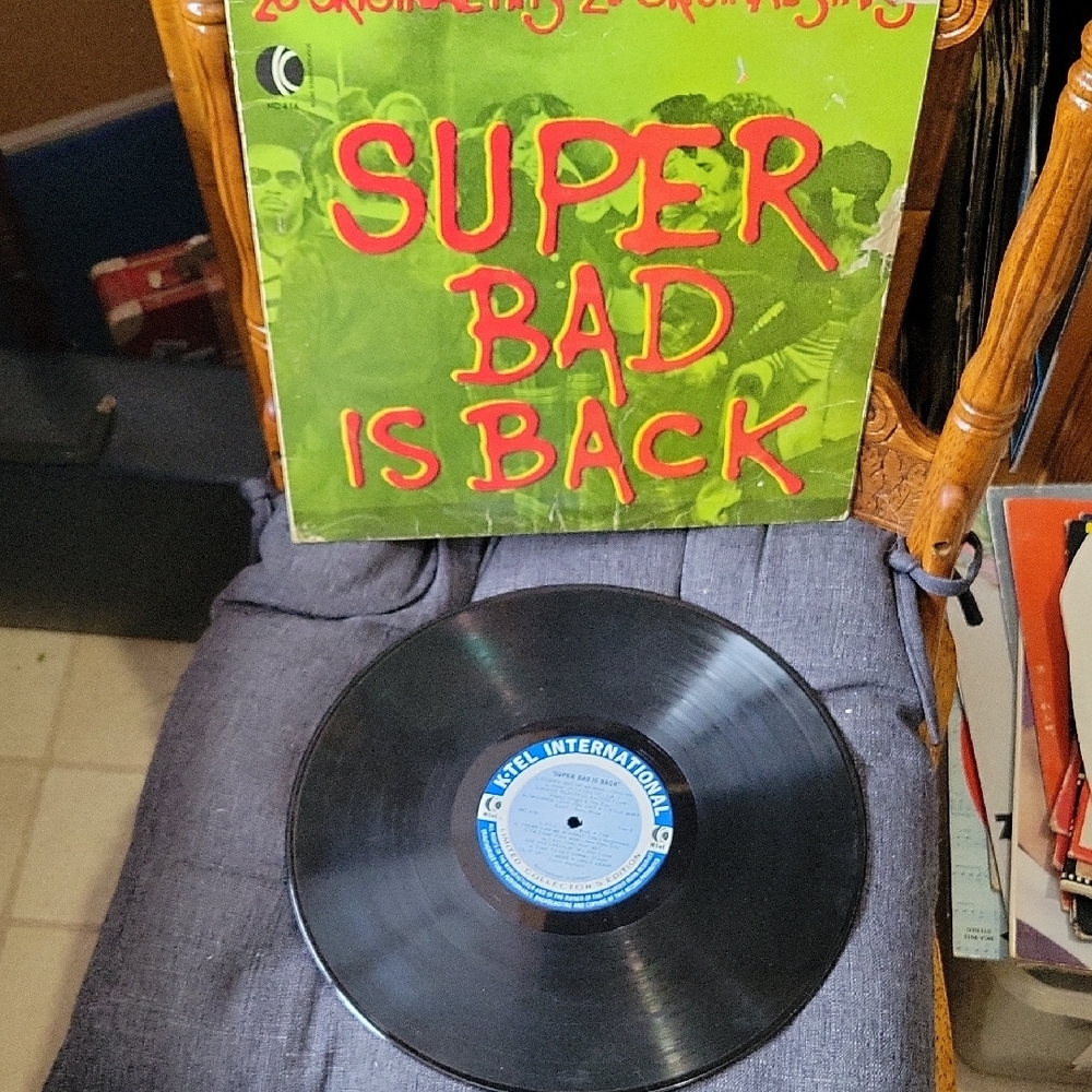 1970s Super Bad Is Back Vinyl Record